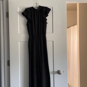 Black evening full length jumper